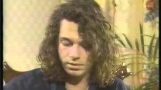 Michael Hutchence INXS Stu Jefferies Interview 1988 [upl. by Rora]