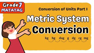 METRIC SYSTEM CONVERSION  WITHIN SI UNITS  SECOND QUARTER GRADE 7 MATATAG TAGALOG MATH TUTORIAL [upl. by Amata]