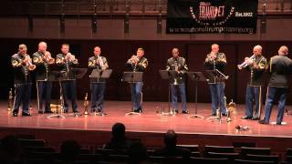 Army Band Trumpet Ensemble  Stars and Stripes Forever [upl. by Burnley715]