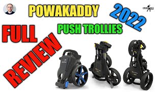 POWAKADDY PUSH TROLLIES 2022 FULL REVIEW DLX FF LITE MICRA TWINLINE 5 [upl. by Ruelle674]