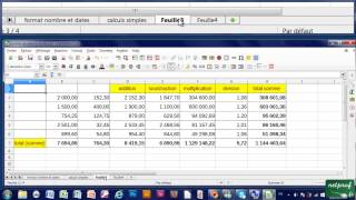 16  Copier coller des données dune feuille de calculs sur une autre dans Calc [upl. by Roberto]