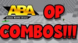 ABA BEST 1 SHOT COMBOS  ANIME BATTLE ARENA [upl. by Bowers]