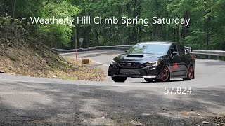 Weatherly Hill Climb Spring Saturday 2023 [upl. by Mercado]