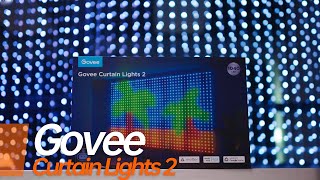 Govee Curtain Lights 2 Review Add Some Vibes to The Studio [upl. by Dinnie]