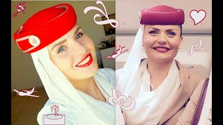 BĘDĄC STEWARDESSĄ EMIRATES ✈ [upl. by Ahsenal]