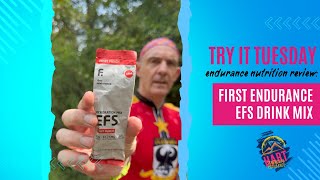 Try it Tuesday First Endurance EFS drink mix in Fruit Punch [upl. by Grania]