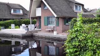 Luxe vakantiewoningen op Waterpark Belterwiede nabij Giethoorn [upl. by Artemahs]