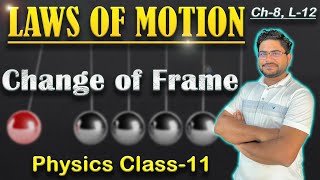 Chapter  8 Lecture12  Laws of Motion  Change of Frames👍 [upl. by Airahcaz131]