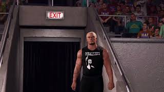 ECW Sandman CAW Entrance  WWE 2k22 [upl. by Hardan]