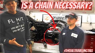 When should you switch to a chain Chain vs Belt on HarleyDavidson Performance Baggers [upl. by Yrojram]