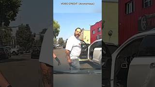 Crazy Road Rager Has An Embarrassing Meltdown [upl. by Xena]