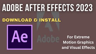 Adobe After Effects Download  How to Download and Install Adobe After Effects on any Laptop or PC [upl. by Enimaj]