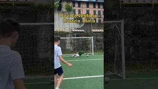 La verità su Croazia  Italia 🇮🇹 calcio euro2024 italia [upl. by Eeslehc]