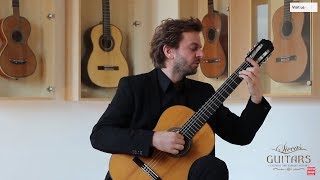 Marcin Dylla plays Capricho Arabe by Francisco Tárrega on six different classical guitars [upl. by Llevad]