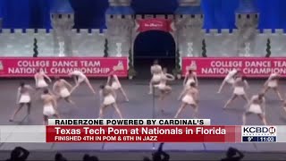 Texas Tech Pom Squad competing at Nationals in Florida [upl. by Naot]