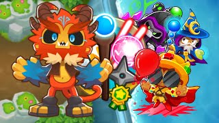 BTD6  Flooded Valley Magic Monkeys Only No RNG [upl. by Annaert]