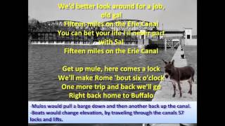 Erie Canal featuring Bruce Springsteen  Lyrics [upl. by Ynned]