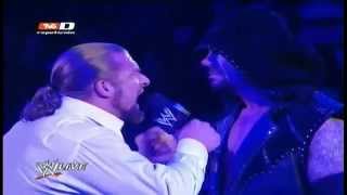 WWE Raw 200212 Triple H acepta el reto de The Undertaker audio latino parte 2 [upl. by Pironi]