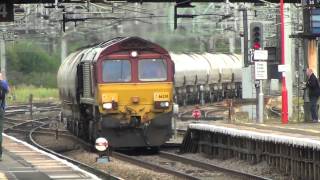 WCML Freight at Stafford  02 August 2012 [upl. by Cobby570]