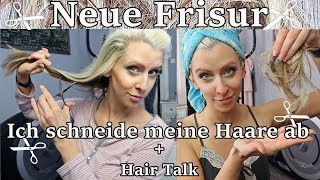 Ich schneide meine Haare ab  Hair Talk [upl. by Ehcropal]