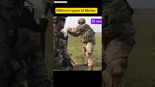 Different types of Mortars firing shorts mortar military training [upl. by Frodina]