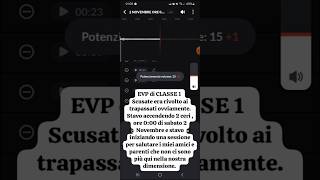 EVP 1a CLASSE ÷ 2 Novembre 2024 [upl. by Ayhdiv113]