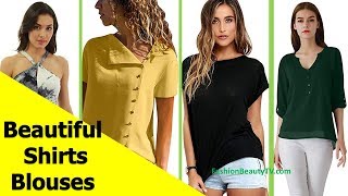 50 Beautiful Shirt and Blouse Designs For Women A6 [upl. by Aer]