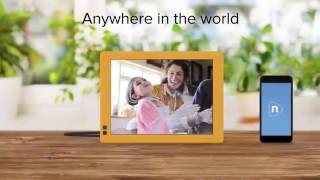 Nixplay Seed 7 inch WiFi Digital Photo Frame [upl. by Cinomod]