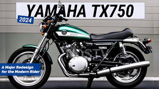 2024 YAMAHA TX750 UNVEILED A Major Redesign for the Modern Rider [upl. by Ahsakat]