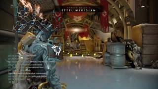 Warframe Oberon Gameplay  Ergo Glast Starting The Glast Gambit Quest [upl. by Nonnarb77]