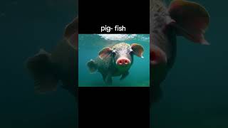 ඌරු මාලුවාpig fish😂pigfishfunnysrilankatrendingshorts [upl. by Nosnevets163]