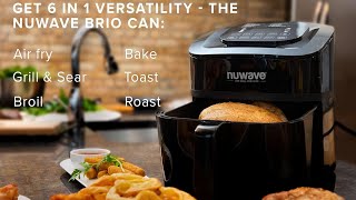 Nuwave Brio 7In1 Air Fryer Oven  Nuwave Brio Air Fryer Oven  Nuwave Air Fryer Oven  Air Fryer [upl. by Maudie]