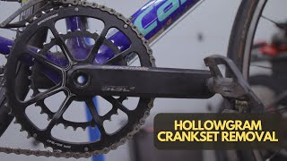 HOW TO Cannondale Hollowgram  SiSL Crankset Removal amp Installation  Complete Tutorial [upl. by Nauqyaj242]