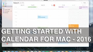 How to use Calendar on Mac  Apple Training [upl. by Strep]