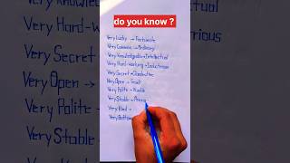 10 common synonym wordsshortvideo shortsfeed short [upl. by Jordans374]