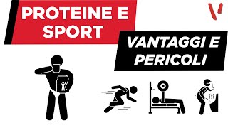 Proteine e sport vantaggi e pericoli [upl. by Laurie601]