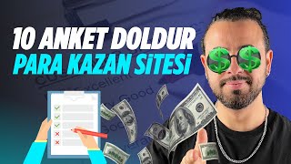 ANKET Doldurarak PARA Kazanabileceğiniz 10 SİTE 💰 İnternetten Para Kazanma 2023 [upl. by Halimak]