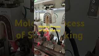 The molding process of shoe making [upl. by Nosliw277]