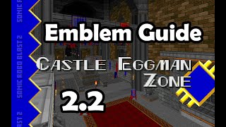 SRB2 Emblem Locations  Castle Eggman Zone 22 [upl. by Tabbatha435]