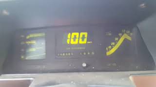 Opel Kadett GSI 16v acceleration 0100 7sec [upl. by Nadoj]