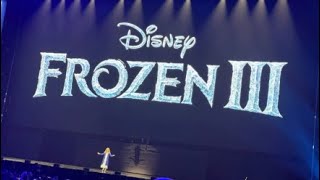 My Thought On Frozen 3  Frozen 4 Announcement D23 2024 [upl. by Yerhpmuh232]