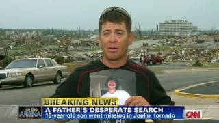 CNN Joplin fathers desperate search for son [upl. by Oicangi640]