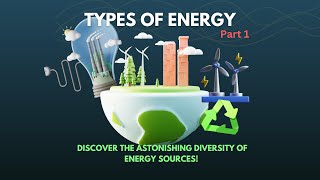 Powering the Future Exploring the Diverse Types of Energy  Part 1 [upl. by Nairam]