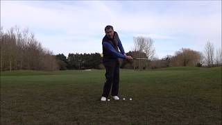 Lob Wedge Chipping from Wet Muddy Lies  Use the Bounce [upl. by Ydrah]