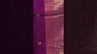 Magenta Chanderi Silk Cotton Saree CK234 chanderisilksotton silkcottonsarees sareeonline saree [upl. by Anircam]