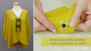 How to Insert Grommets and Eyelets [upl. by Quirita]