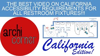 AC 020  The Best Video on Accessibility Requirements for Restrooms  CALIFORNIA EDITION [upl. by Eire94]