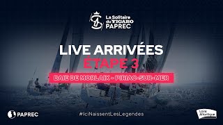 🔴 Arrivées de la 3e étape de La Solitaire du Figaro Paprec 2023 en LIVE [upl. by Aleck916]