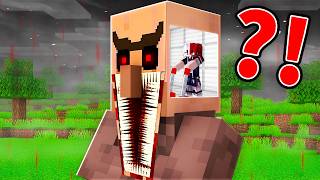 Mind Controlling Scary Villager To Troll Everyone In Village in Minecraft [upl. by Vasquez]