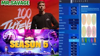 Mrsavage Settings Fortnite Season 5 Chapter 2 [upl. by Ecinereb]